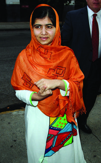 Malala Yousafzai at the Daily Show 2013