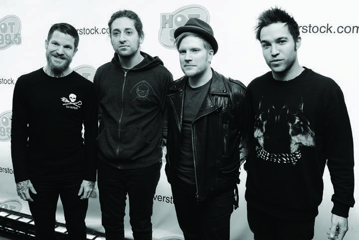 Fall Out Boy attends Hot 99.5's Jingle Ball at the Verizon Center in Washington, D.C., on Monday, Dec. 16, 2013. (Olivier Douliery/Abaca Press/MCT)