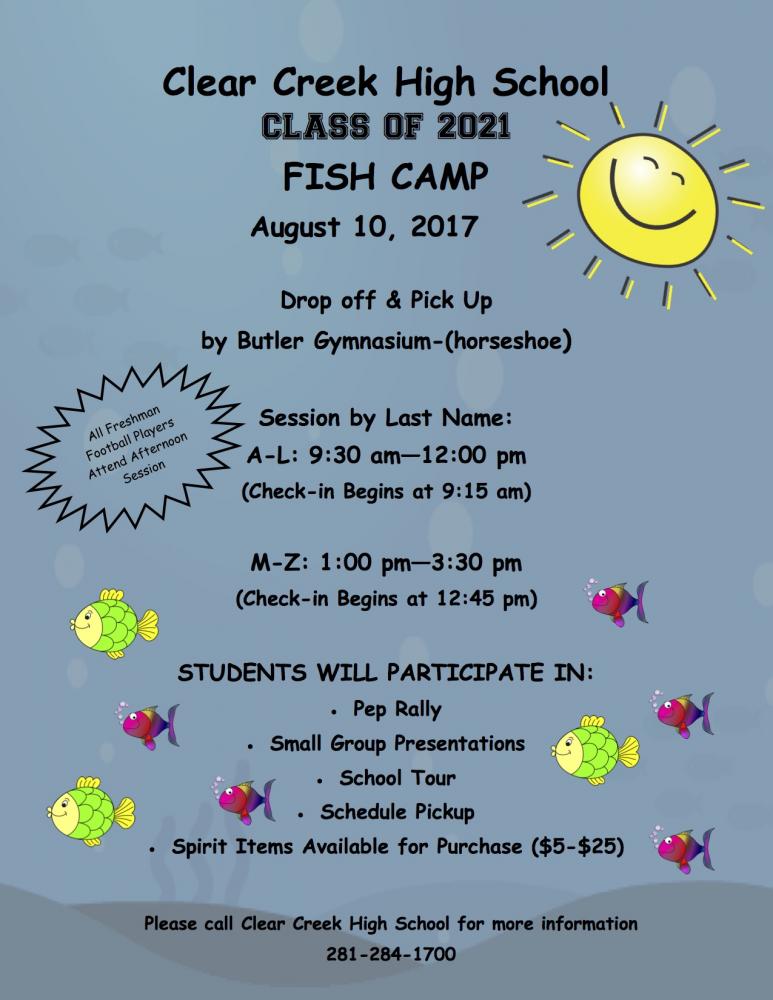 Fish Camp 2017