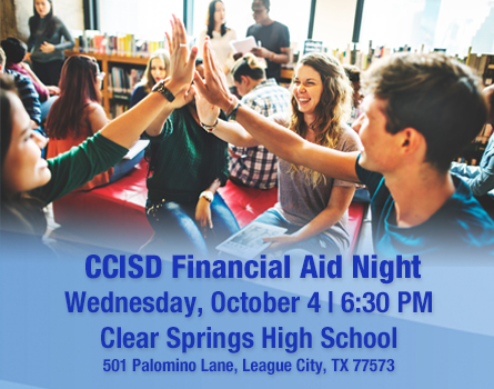 Financial Aid Night:Springs Oct. 4