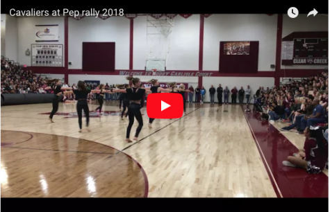 Cavaliers Performance at Pep rally