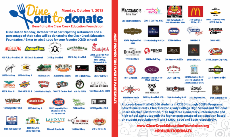 Dine Out to Donate