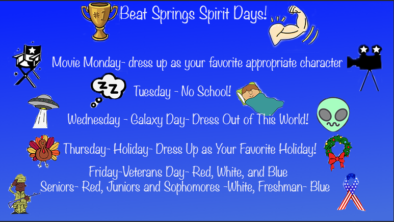 Beat+Springs+week+and+Veterans+Day