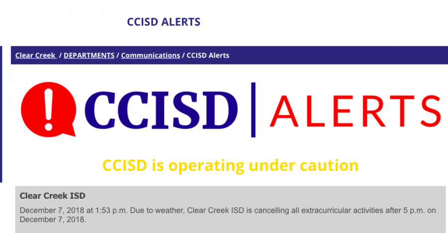 CCISD+cancels+after+school+activities+12.7.18