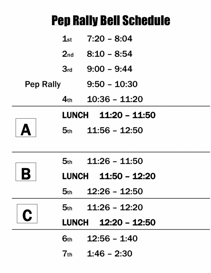 Pep+rally+bell+schedule%2C+September+27