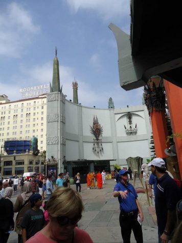 Graumans Chinese Theatre located in Hollywood, California. Major Hollywood events such as the Oscars have taken place here.