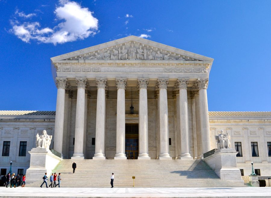 The Supreme Court, which is now holding virtual court hearings for the first time in history.